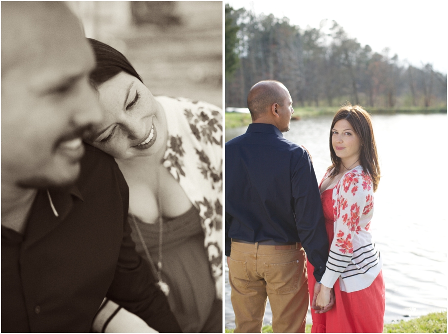 vintage engagement photographers, romantic vineyard couple's photography, raleigh nc
