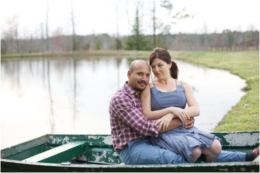 waterside engagement portraits, romantic couple's photography