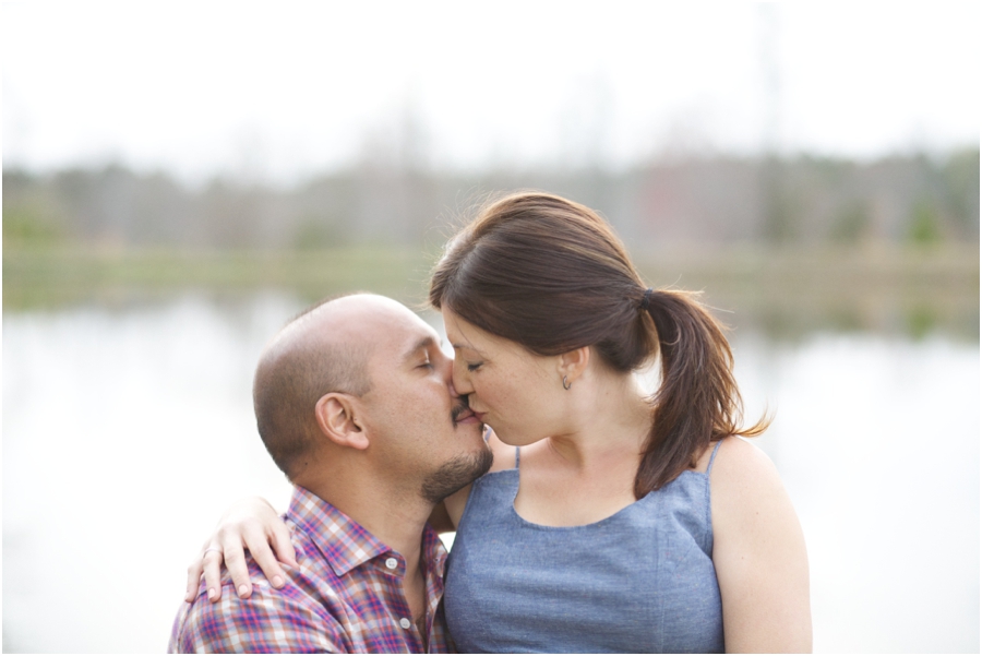raleigh nc vineyard engagement photography 