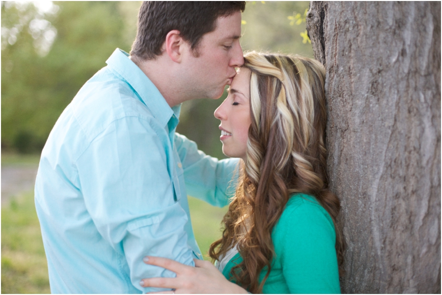 romantic engagement photography, raleigh nc
