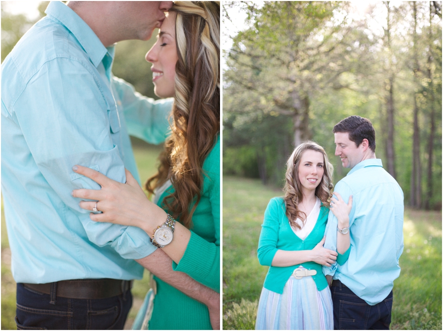 intimate engagement photographers, nc vineyard engagement photography