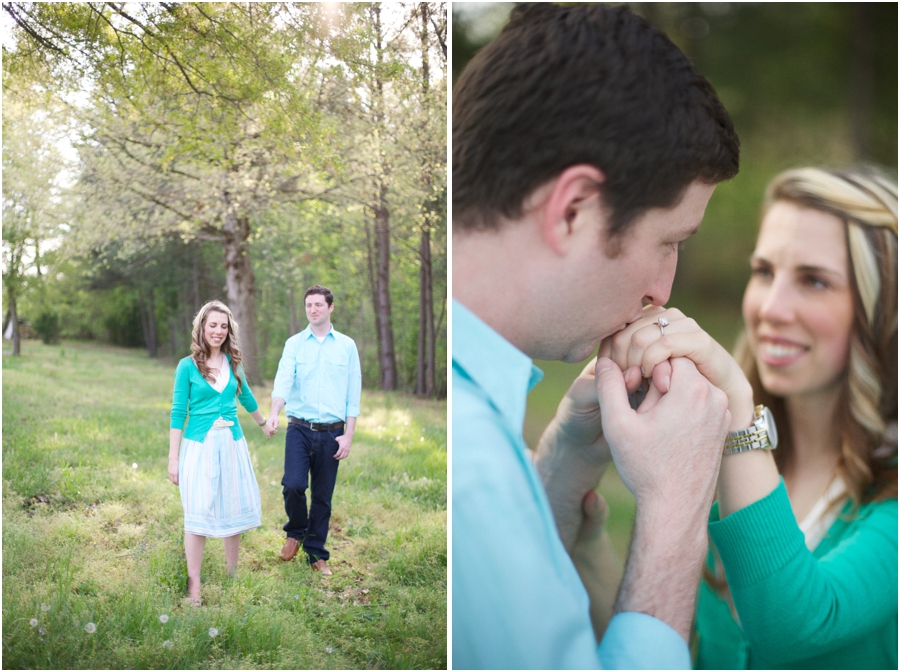 nc vineyard engagement photography, intimate engagement photographers