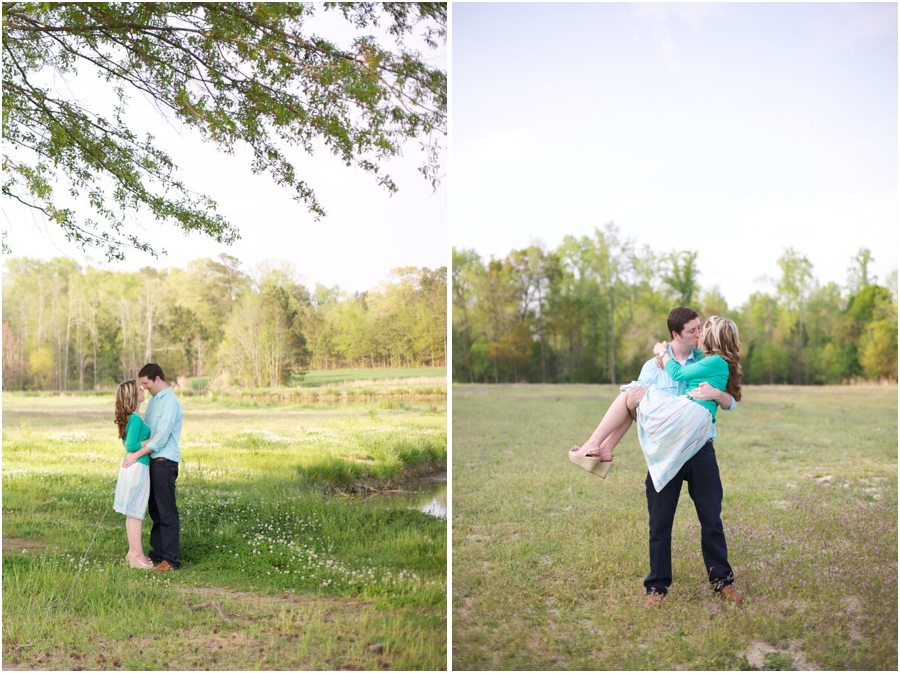 lake engagement photography, romantic raleigh engagement photography
