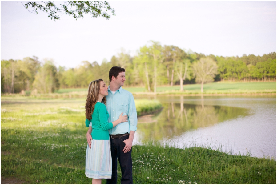 spring engagement photography, raleigh nc