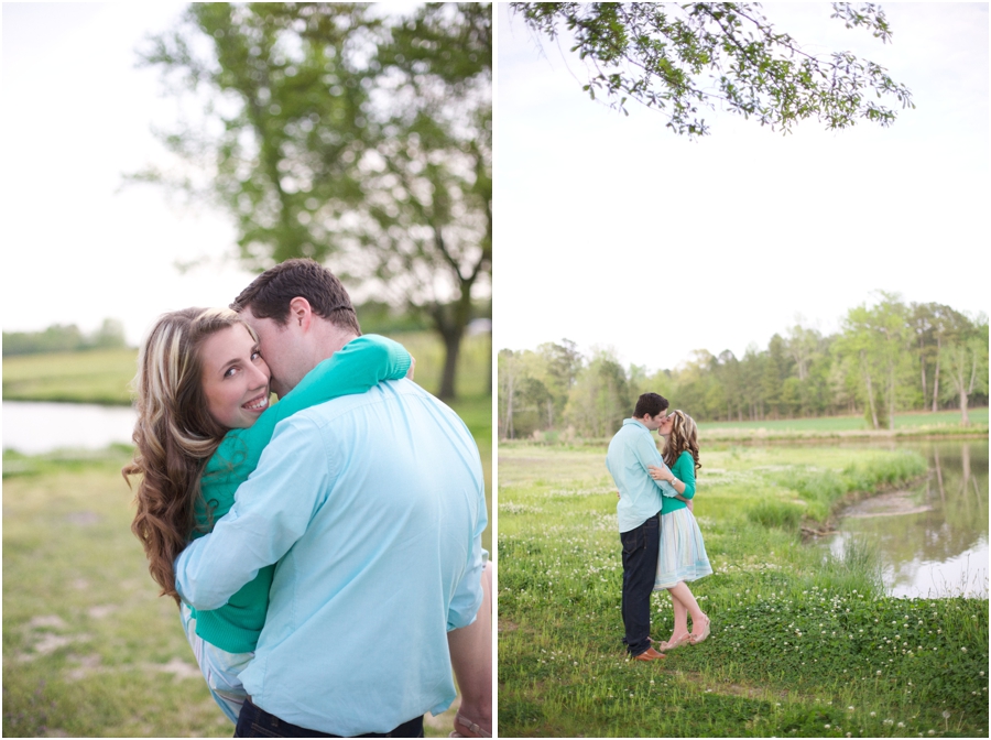 romantic engagement photography, lakeside engagement photographers