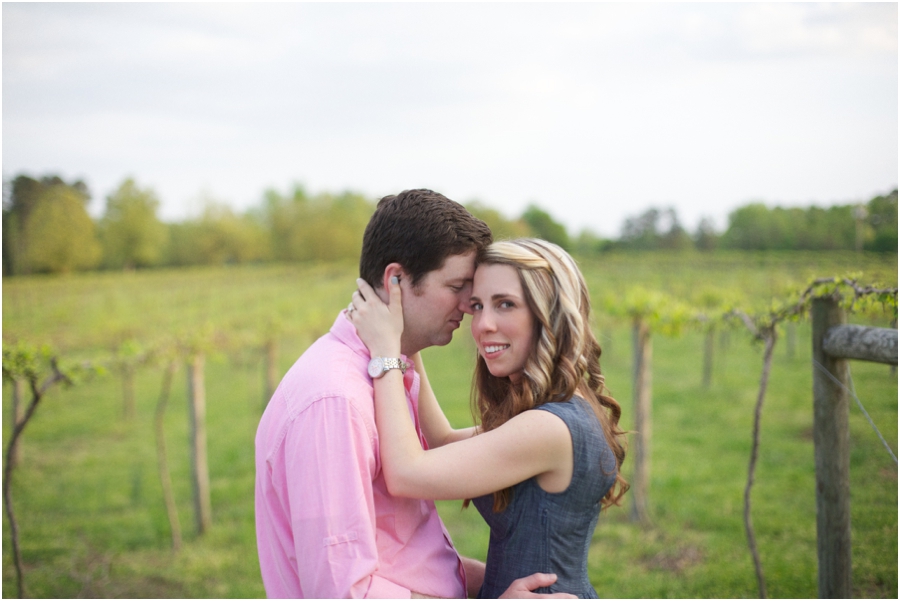 vineyard couple's photography, north carolina engagement photographers