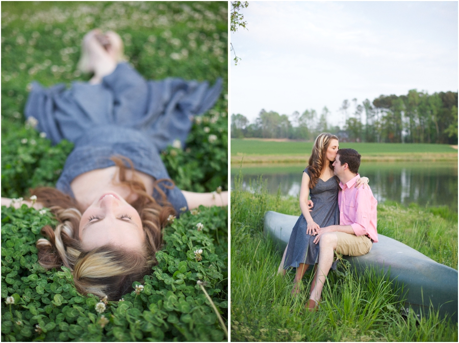 ethereal spring portrait photography, lakeside engagement photographers  