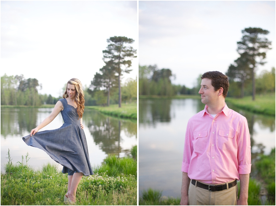 lakeside portrait photography, southern engagement photographers