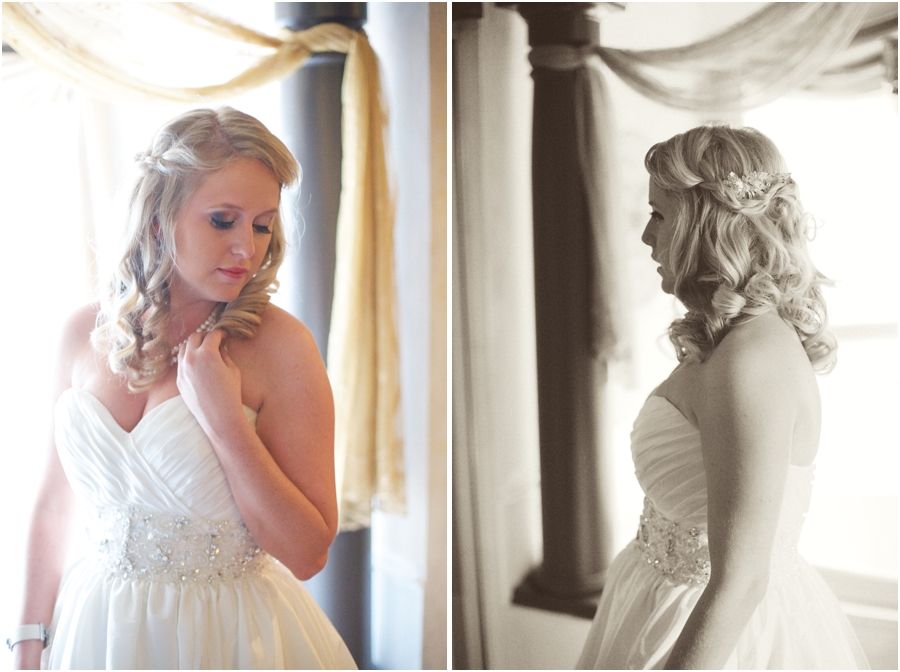 southern bridal portraits, romantic wedding photographers