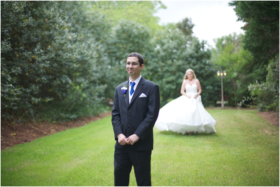 first look photography, romantic southern wedding photographers