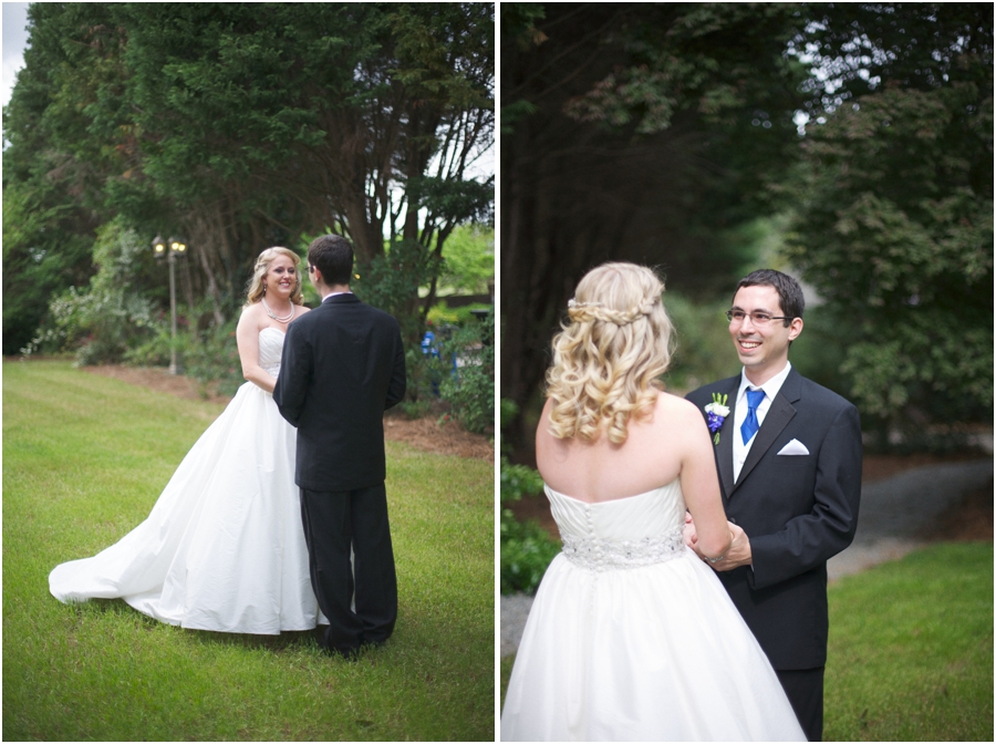 romantic garden wedding photography, southern wedding portraits