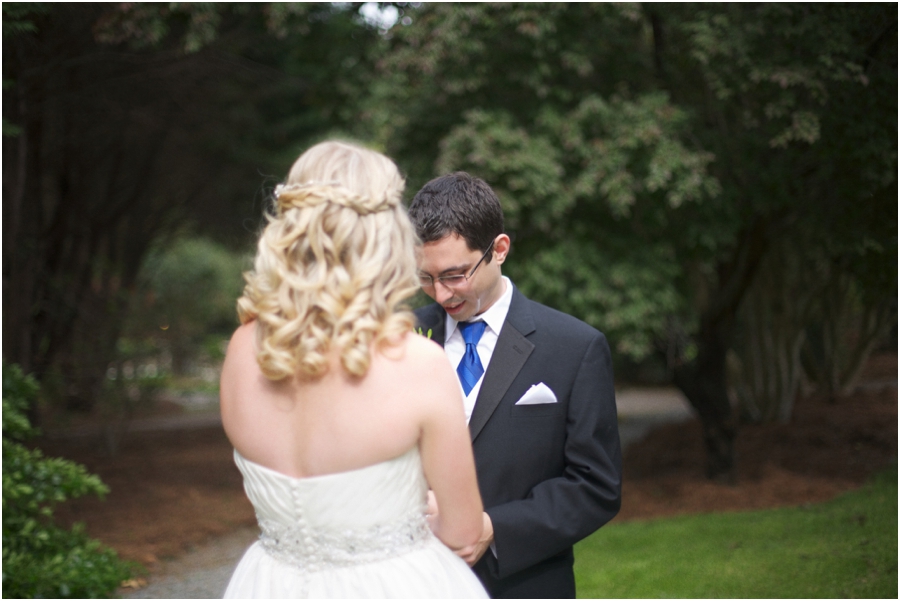 romantic first look photography, southern wedding photographers