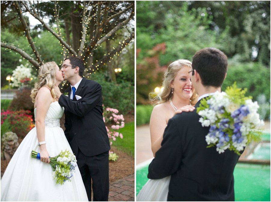 intimate garden wedding photography, southern wedding photographers