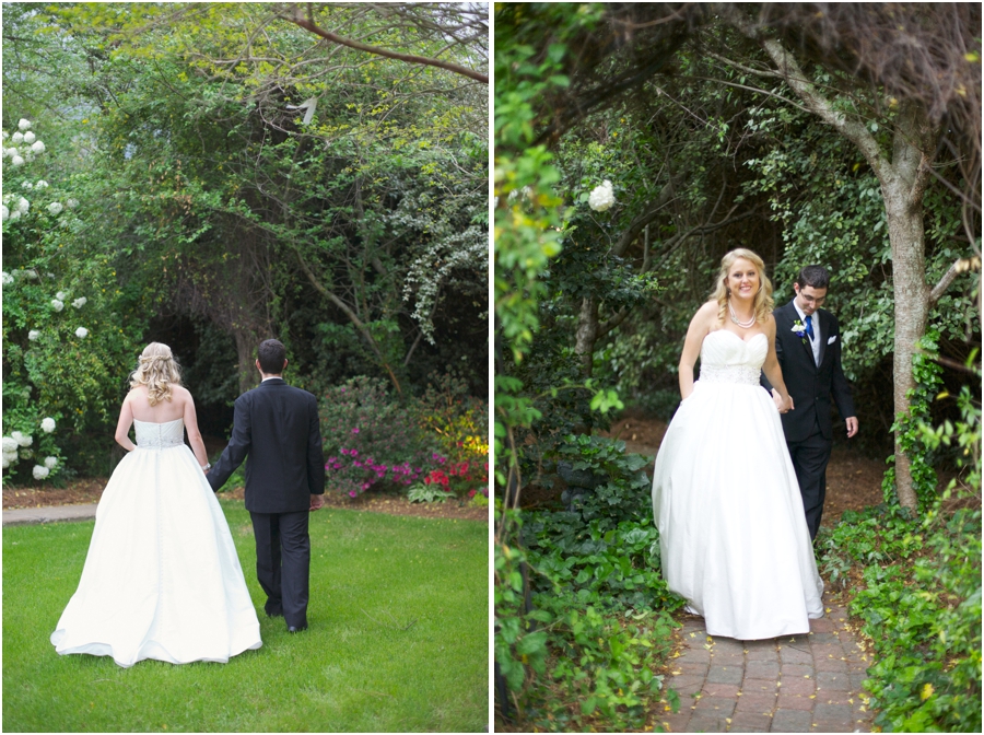 intimate garden wedding photography,romantic wedding portraits