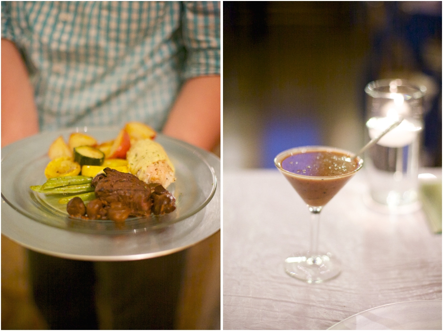 southern food served at wedding reception, raleigh nc wedding photographers