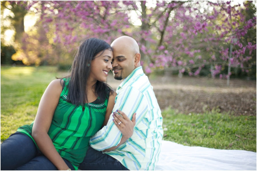 spring engagement photographers, raleigh nc