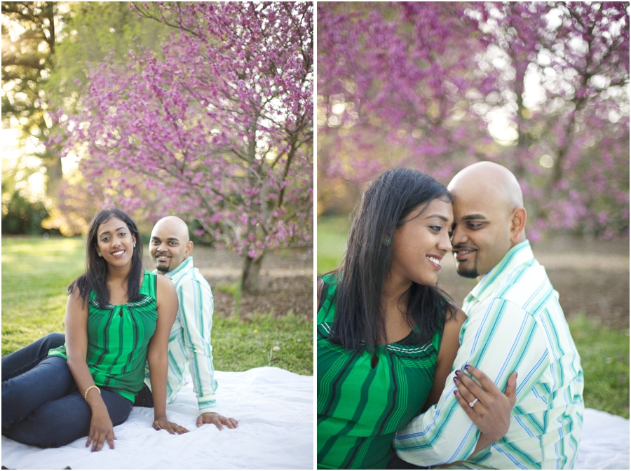 spring engagement photography, southern couples photographers
