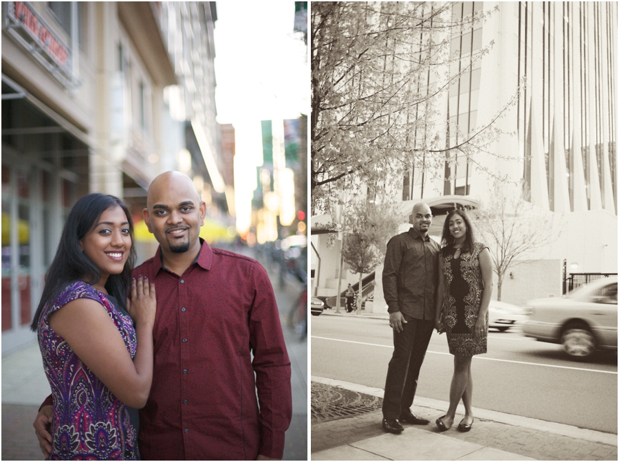 raleigh engagement photography, vintage engagement photographers