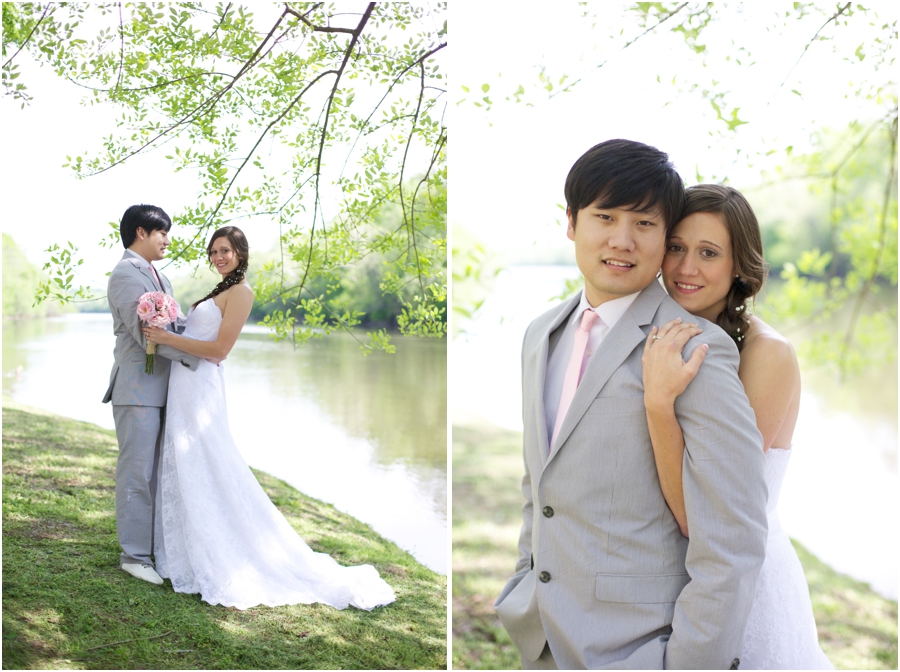 riverside wedding portraits, southern raleigh nc wedding photographers