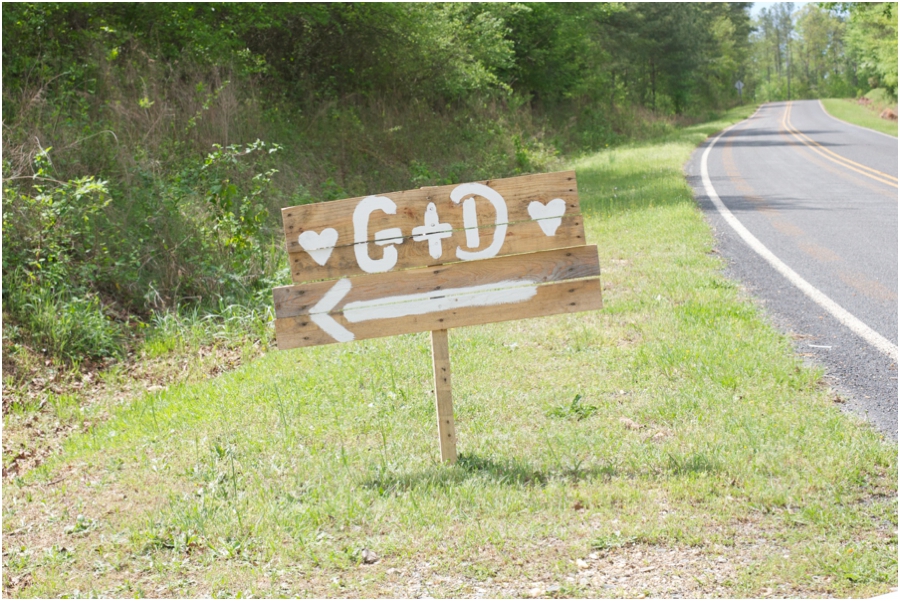 rustic wedding inspiration, diy wood sign with bride and groom's initials, southern wedding photography