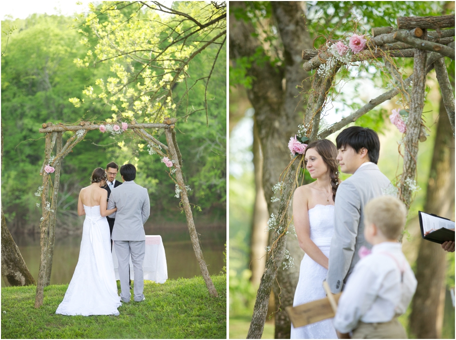 rustic spring wedding, woodsy wedding photography, southern wedding photographers 