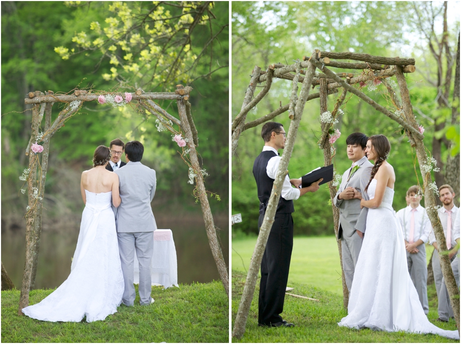 beautiful spring wedding photography, rustic wedding photographers 