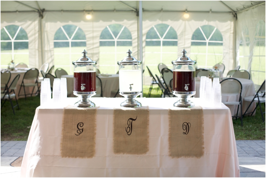 rustic wedding reception inspiration, southern wedding photography