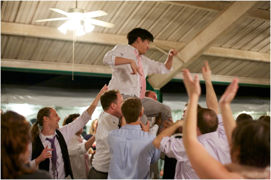 fun wedding reception photography, raleigh nc