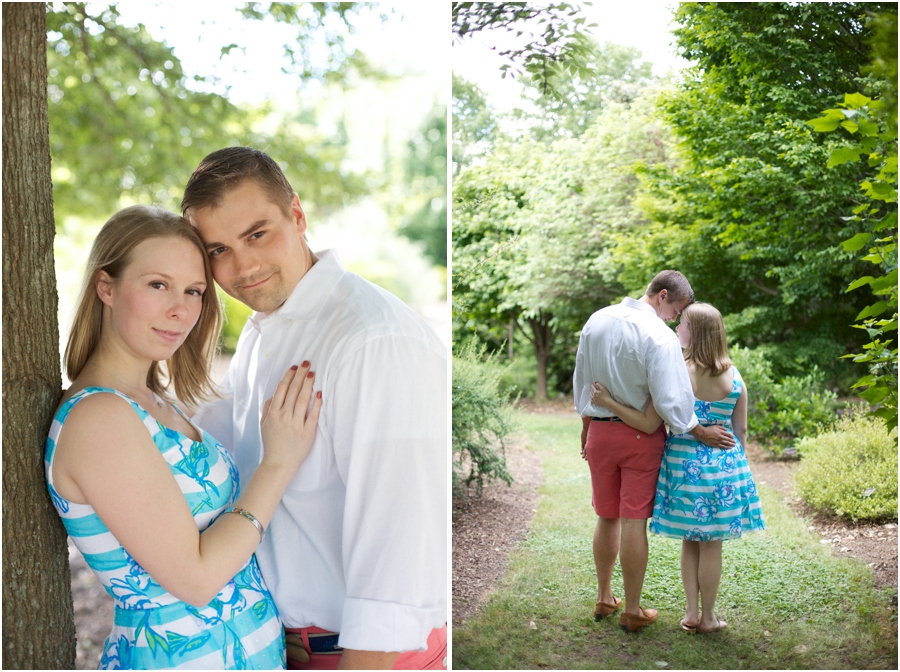 best north carolina engagement photography, romantic engagement portraits
