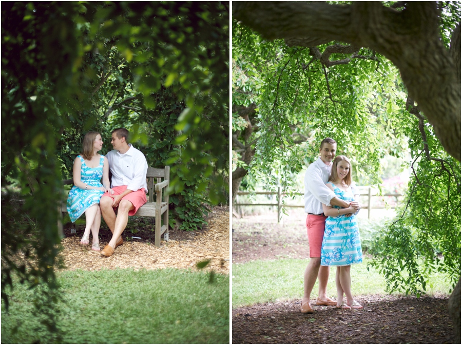 romantic north carolina engagement photography, southern engagement photographers