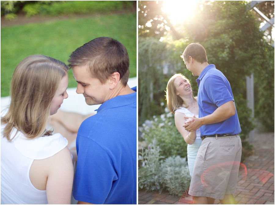 intimate engagement photography, fun engagement photography
