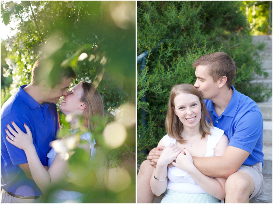 southern engagement photography, summer engagement photography