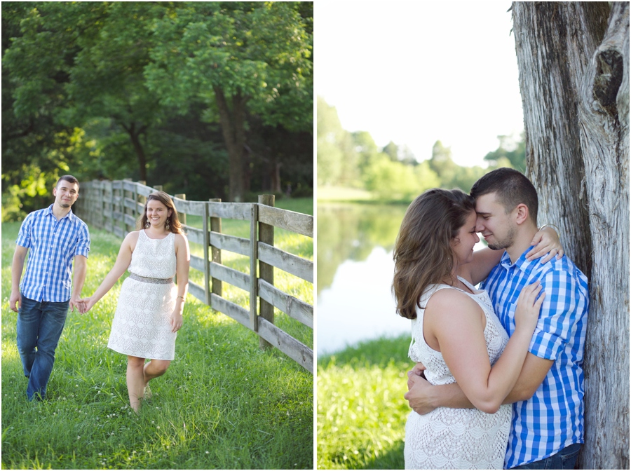 outdoor engagement photography, southern engagement photographers