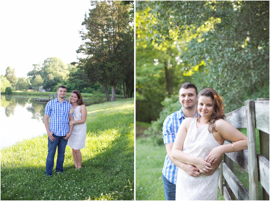 lake engagement, southern engagement photographers