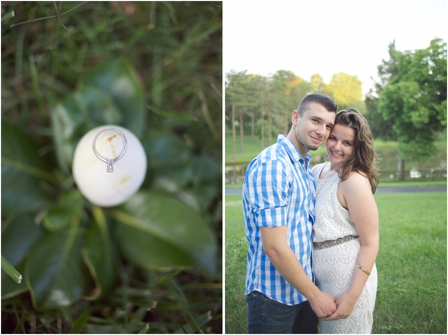 unique ring shots, southern engagement photographers