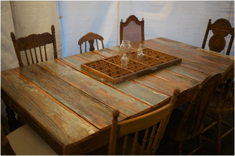 vintage furniture rentals, vintage table and chairs, simply put vintage rentals, vintage wedding photographers