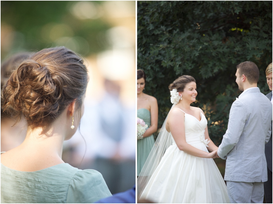 pretty bridesmaid hairstyles, southern wedding photographers