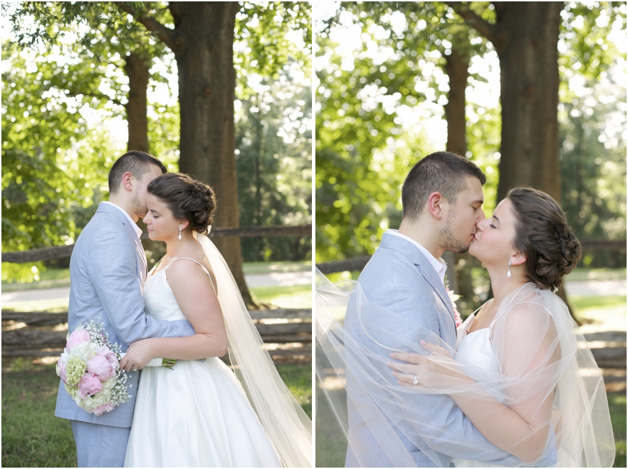 romantic southern wedding portraits, intimate southern wedding photography