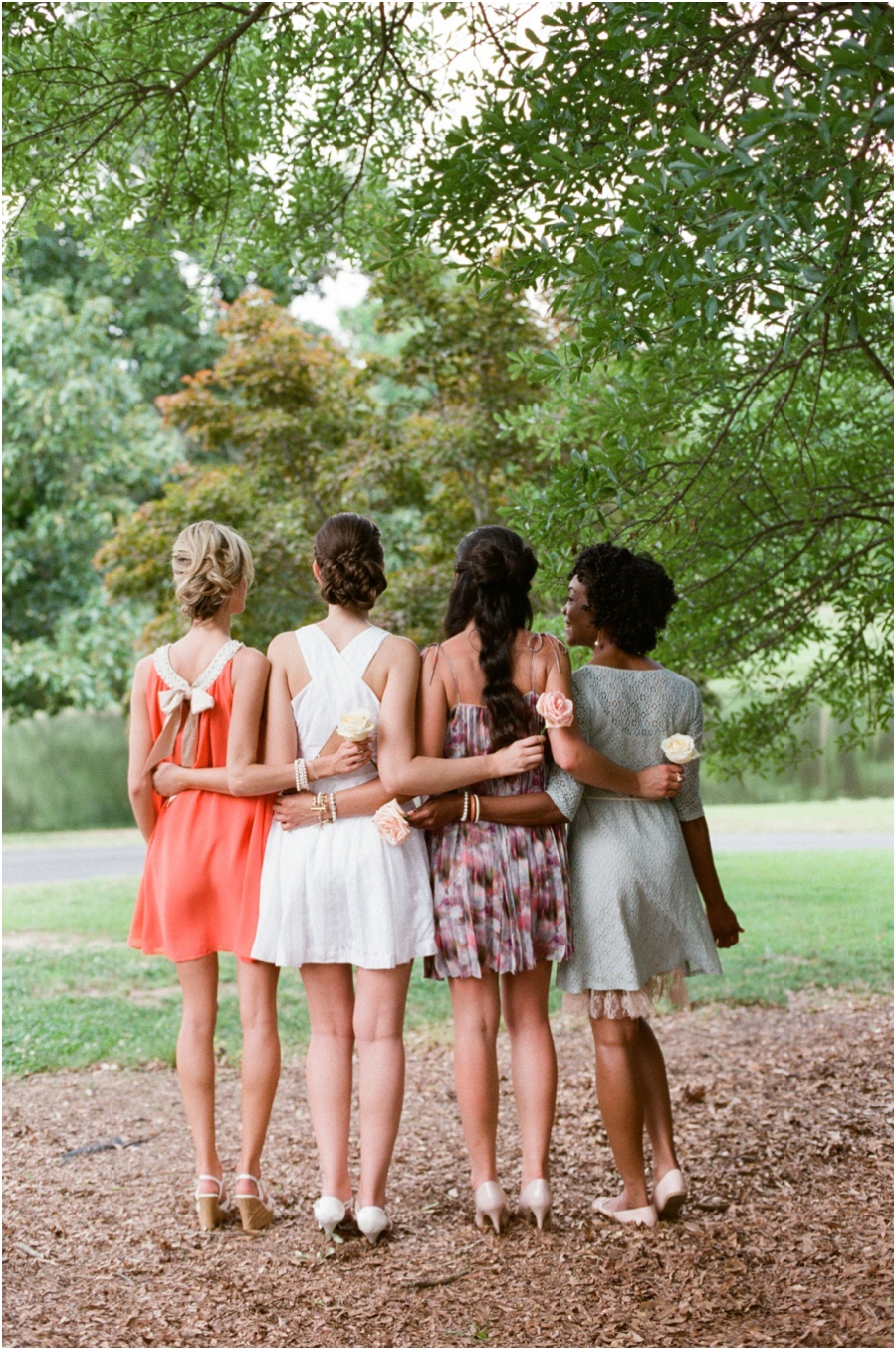 southern weddings, editorial summer wedding photography 