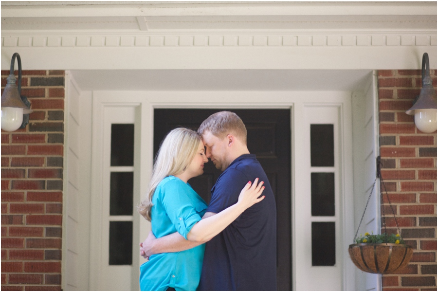 romantic engagement photography, raleigh nc