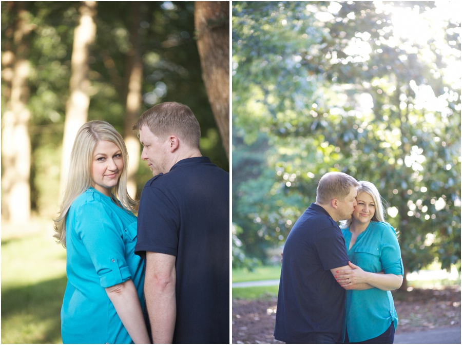 outdoor engagement photography, romantic engagement photographers