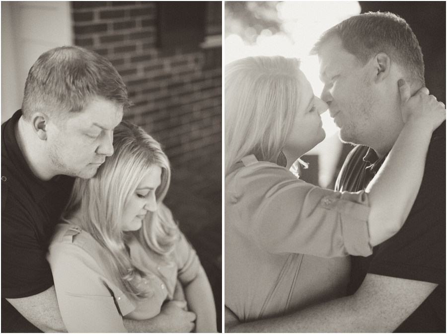 vintage engagement photographers, intimate engagement photography