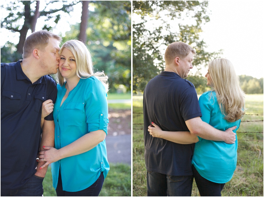 romantic north carolina engagement photography, southern couple's photography
