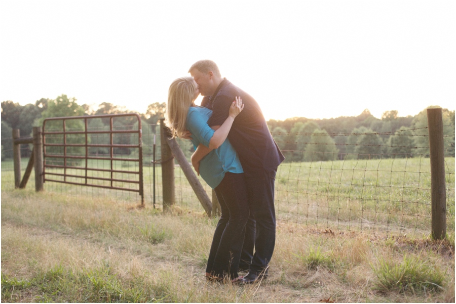 romantic southern engagement photography, raleigh nc