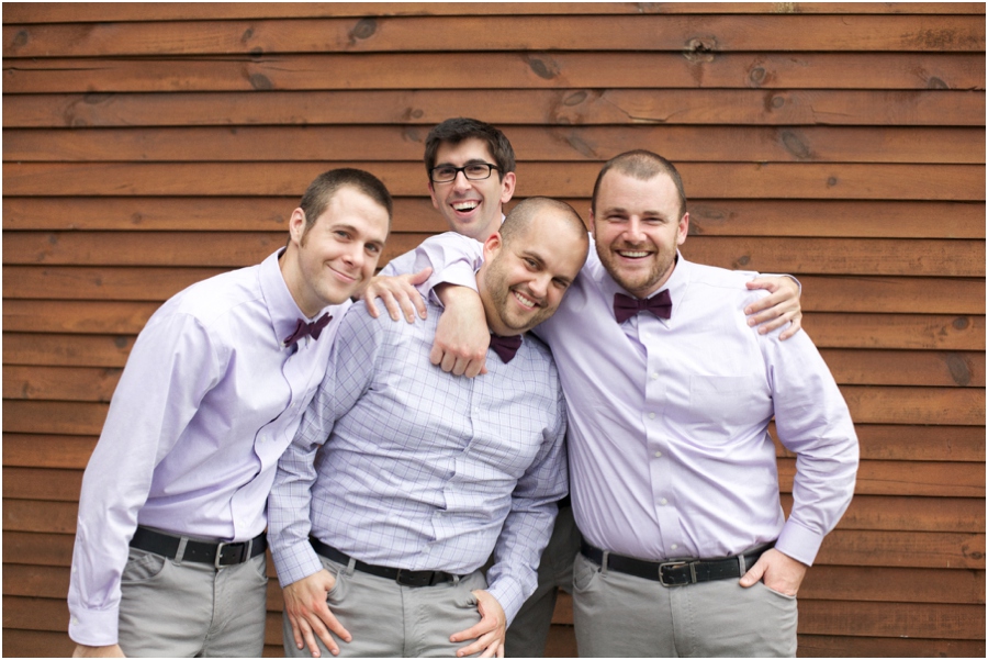 fun groomsmen poses, southern weddings, rustic wedding photography, raleigh nc