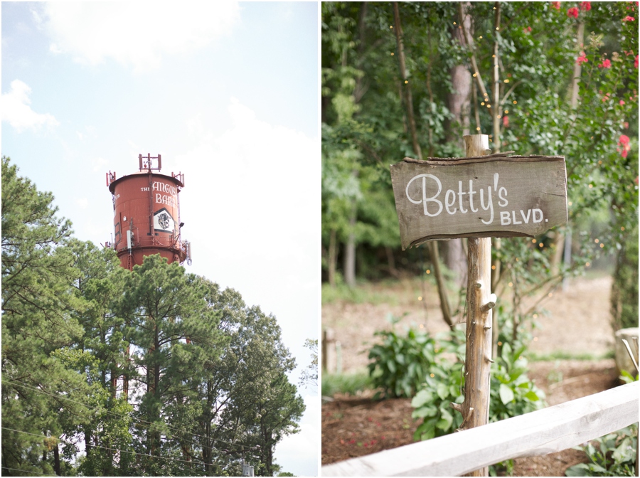 angus barn water tower, angus barn wedding photography