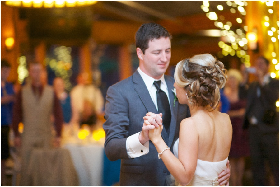 bride and groom dancing at angus barn wedding reception, southern wedding photography