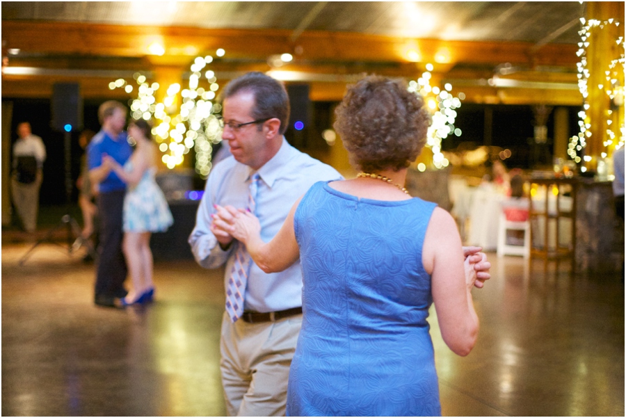 guests dancing at angus barn wedding reception, southern wedding photographers
