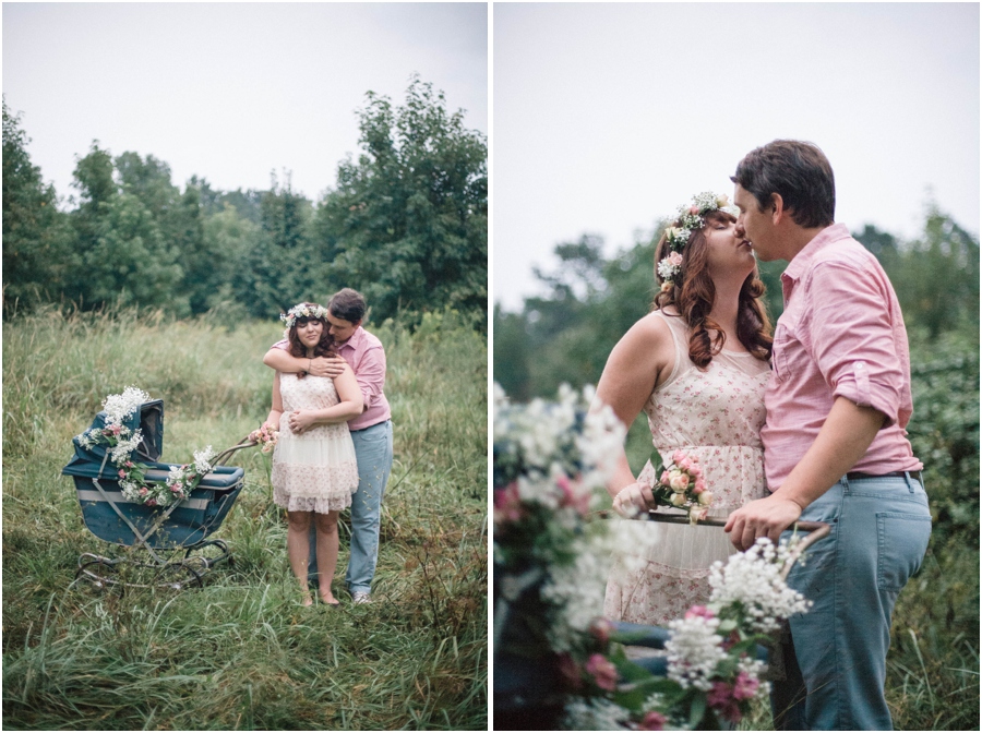 bohemian maternity photography, southern vintage photographers