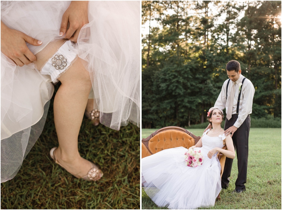 vintage garters, vintage wedding photography
